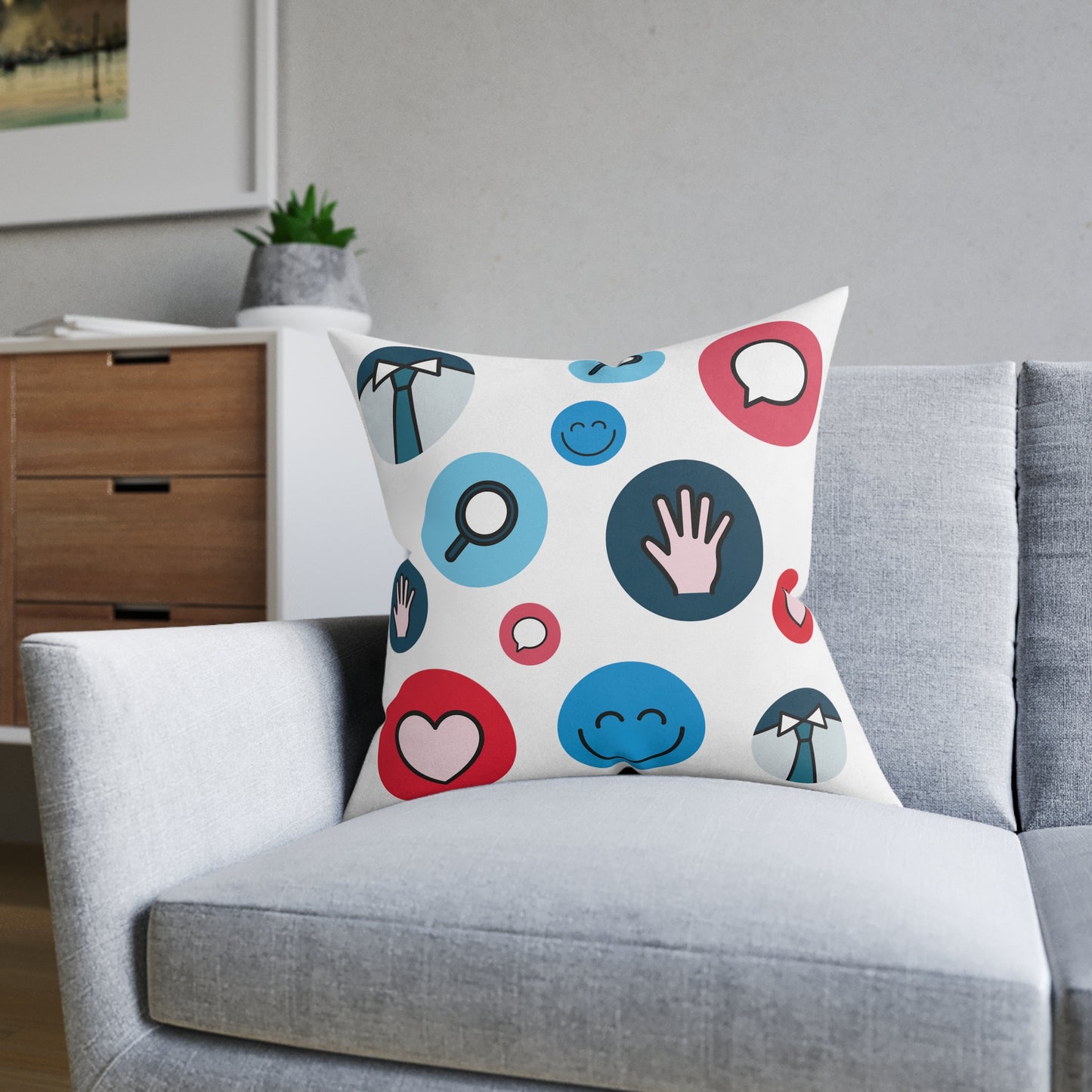 Square Pillow - (6 Behaviours)
