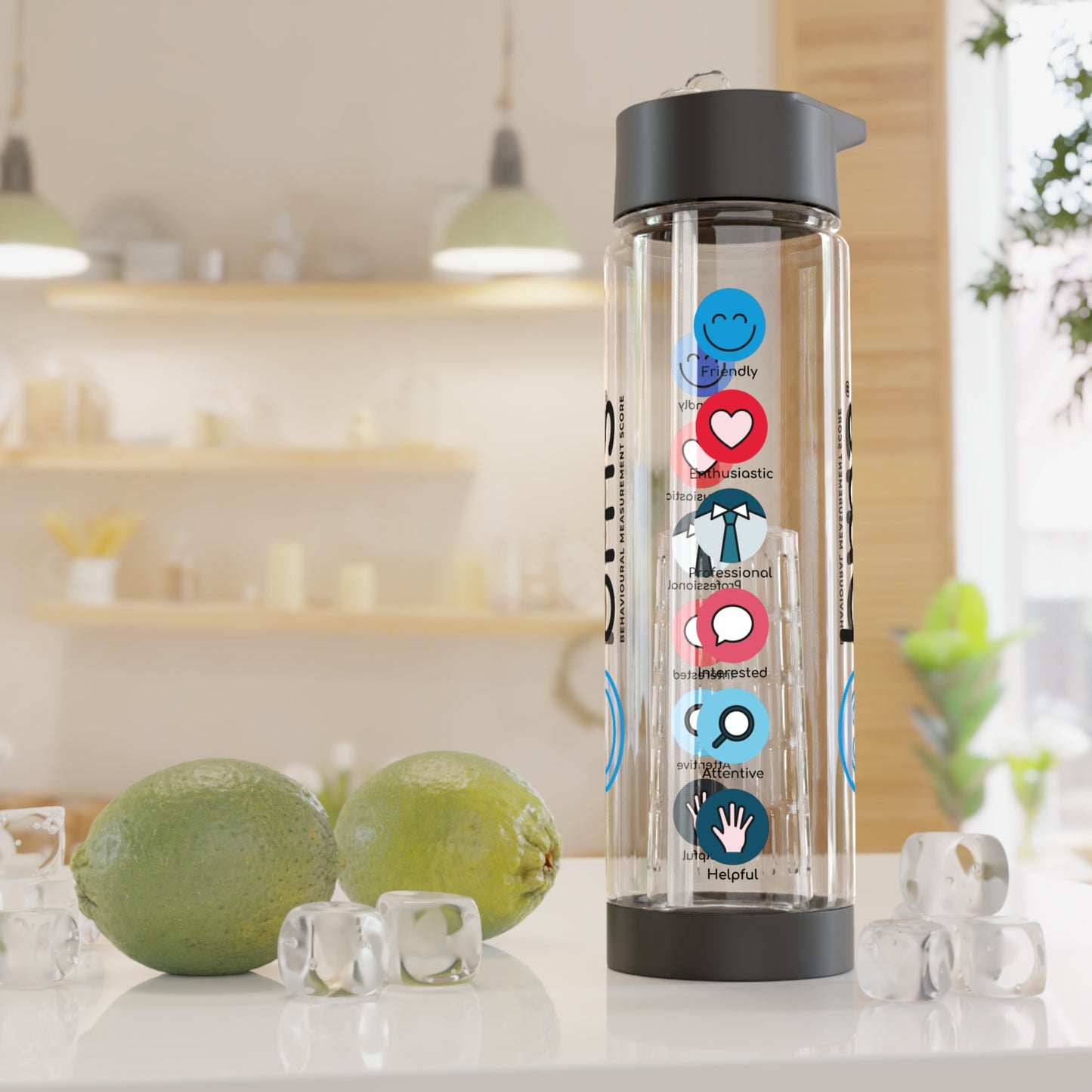 Infuser Water Bottle (6 Behaviours)