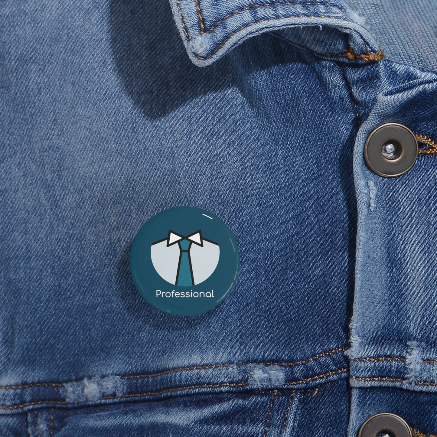 Round Pin Badge (Professional)