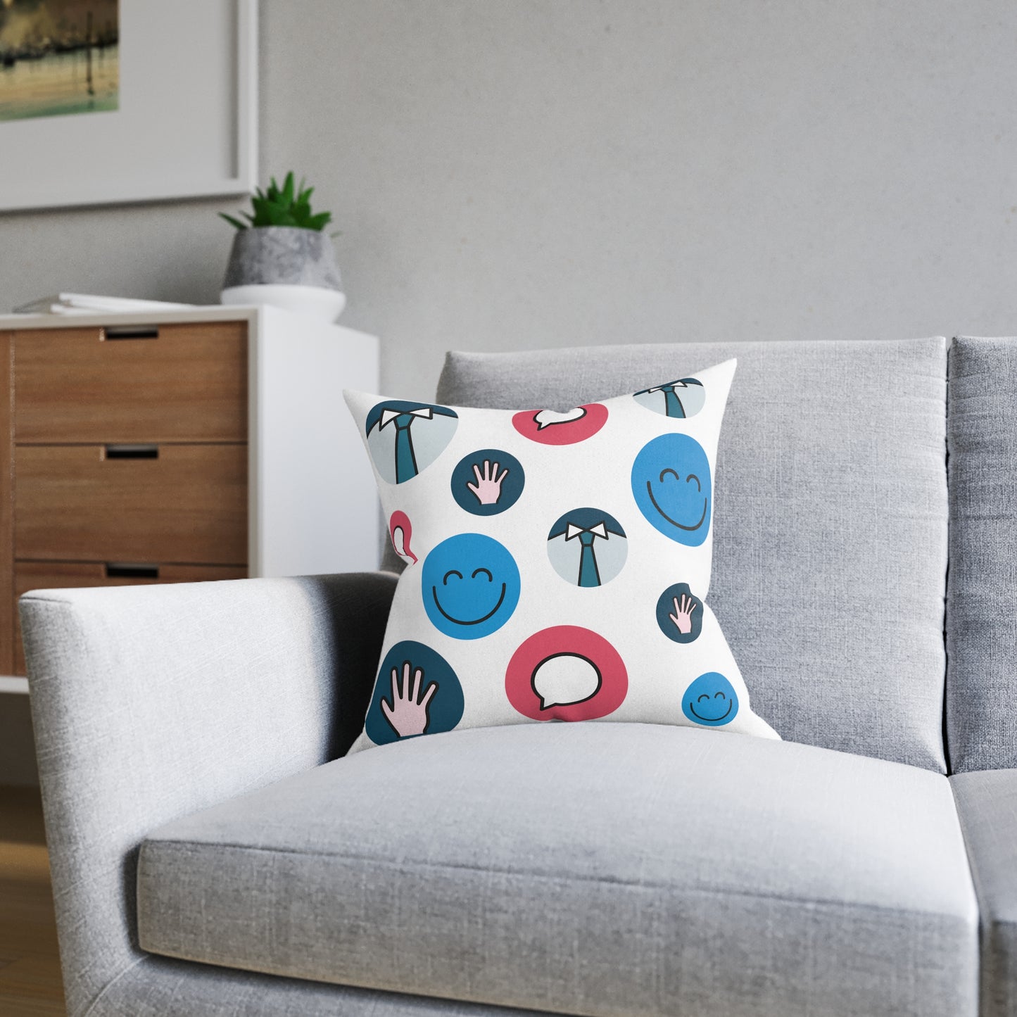 Square Pillow - (4 Behaviours)