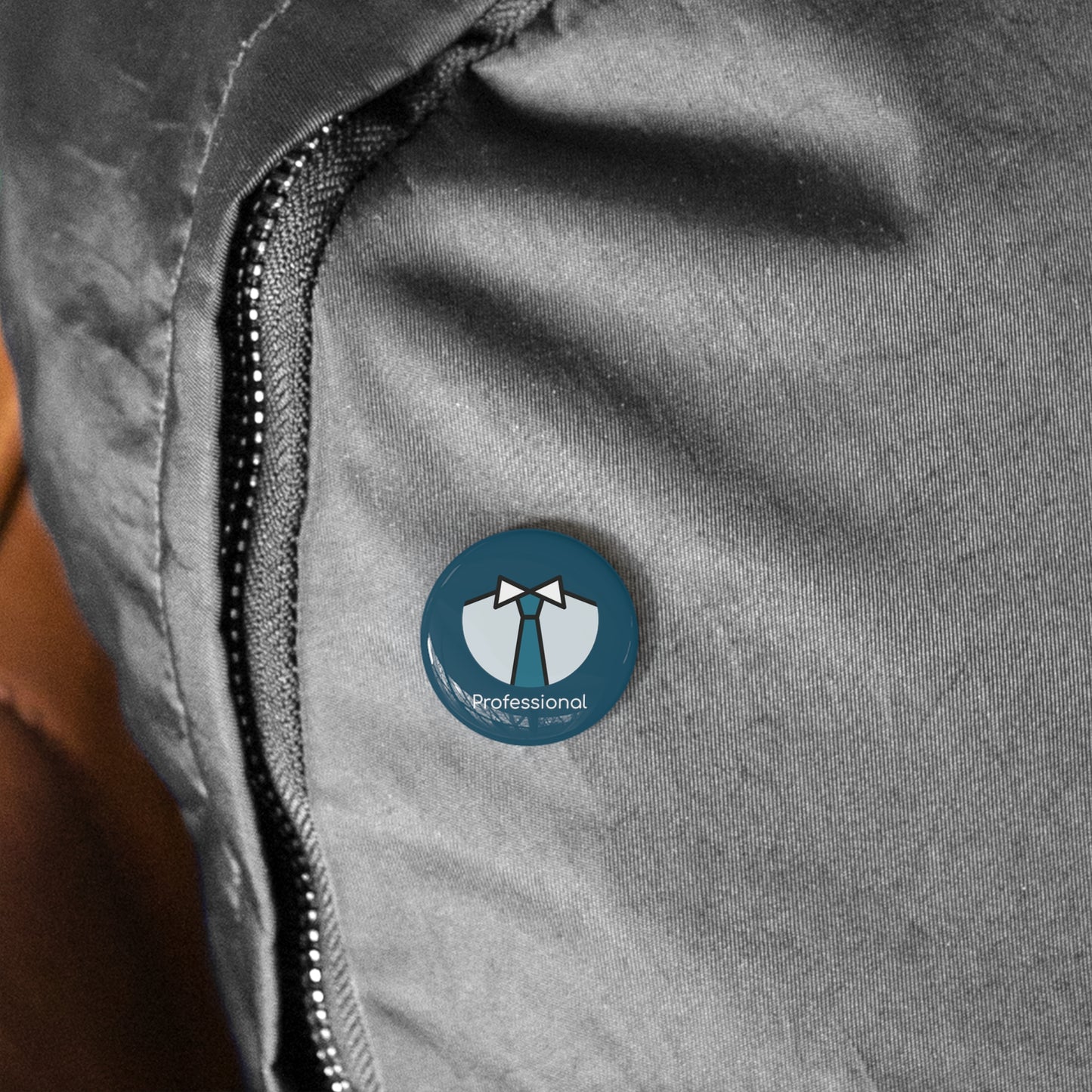 Round Pin Badge (Professional)
