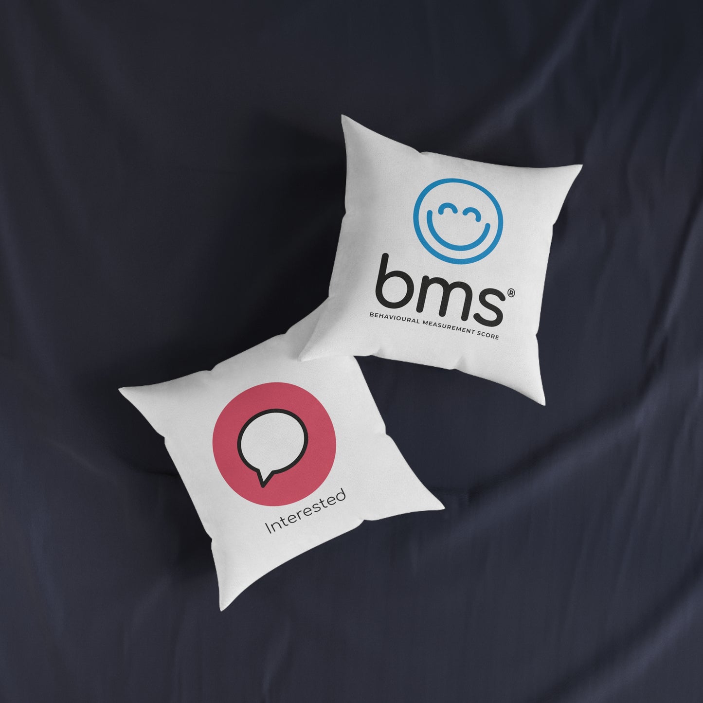 Square Pillow - Interested
