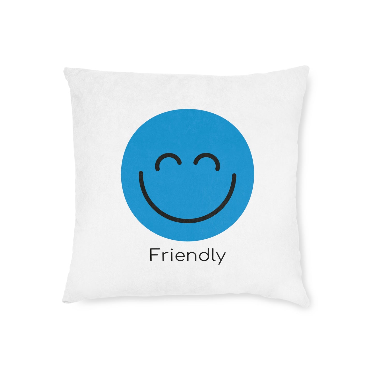Square Pillow - Friendly