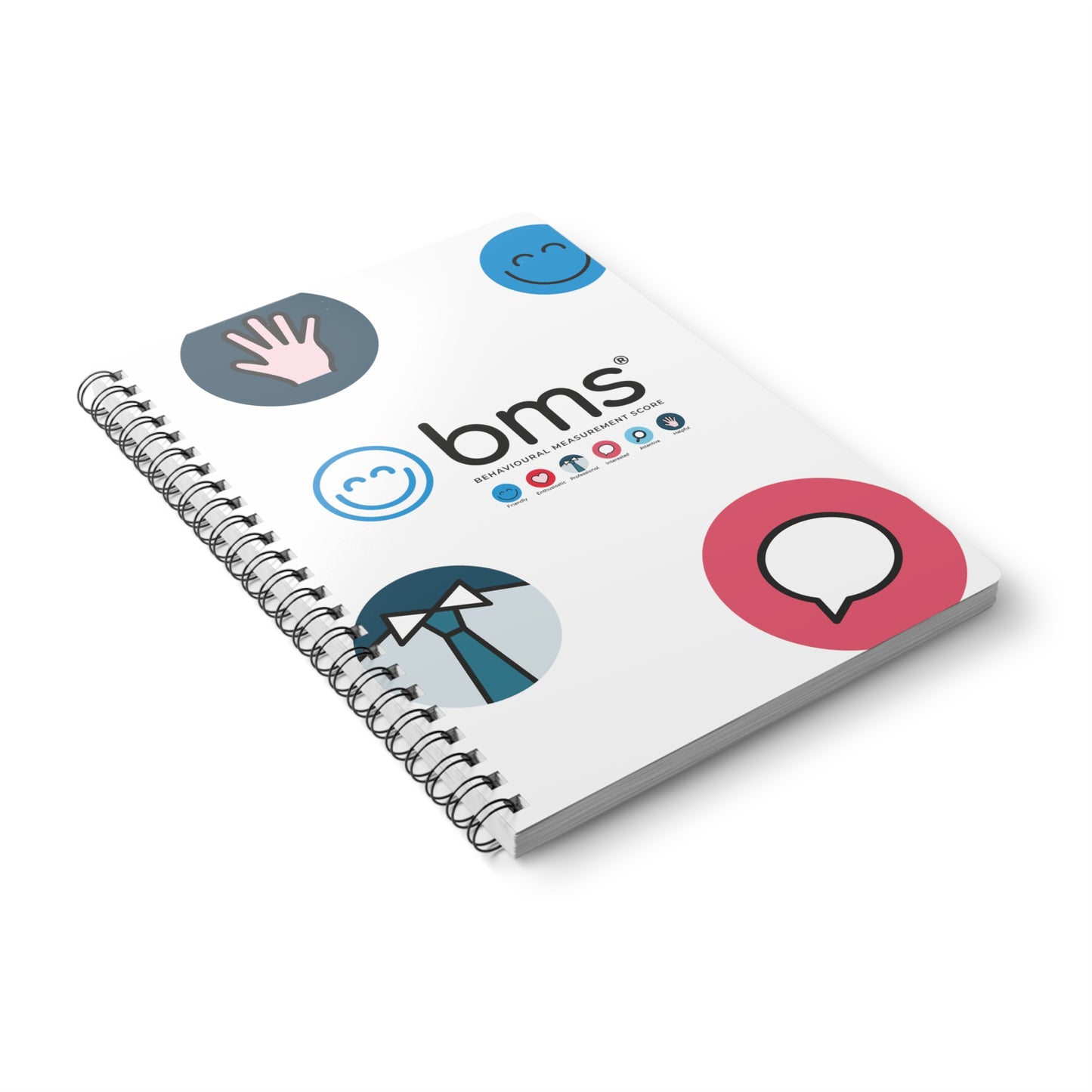 Wirobound Softcover Notebook, A5 (4 Behaviours)