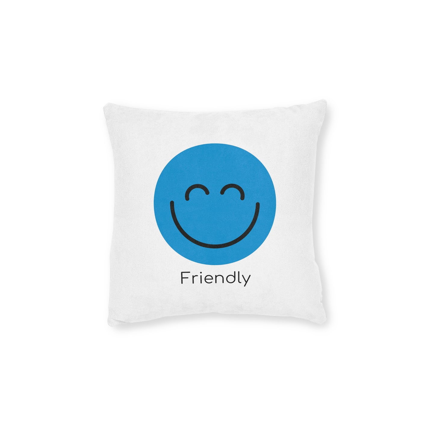 Square Pillow - Friendly