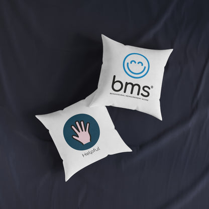 Square Pillow - Helpful