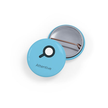 Round Pin Badge (Attentive)