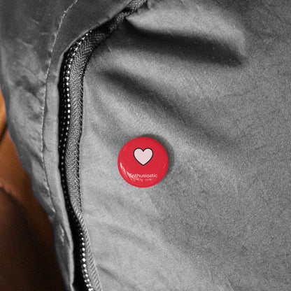 Round Pin Badge (Enthusiastic)