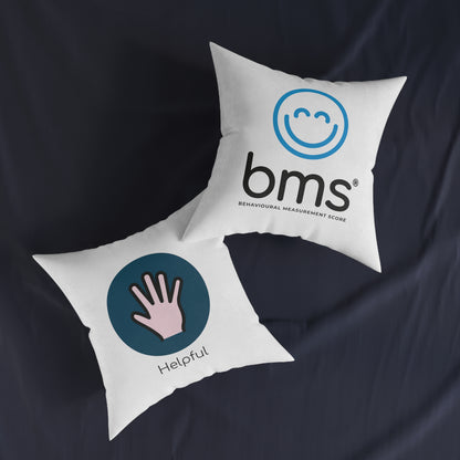 Square Pillow - Helpful